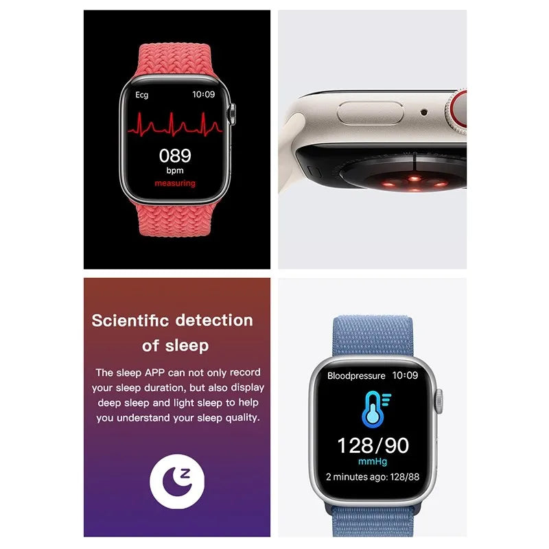 S10 Pro Max Smart Watch – 2" HD Touch Screen & Wireless Charging