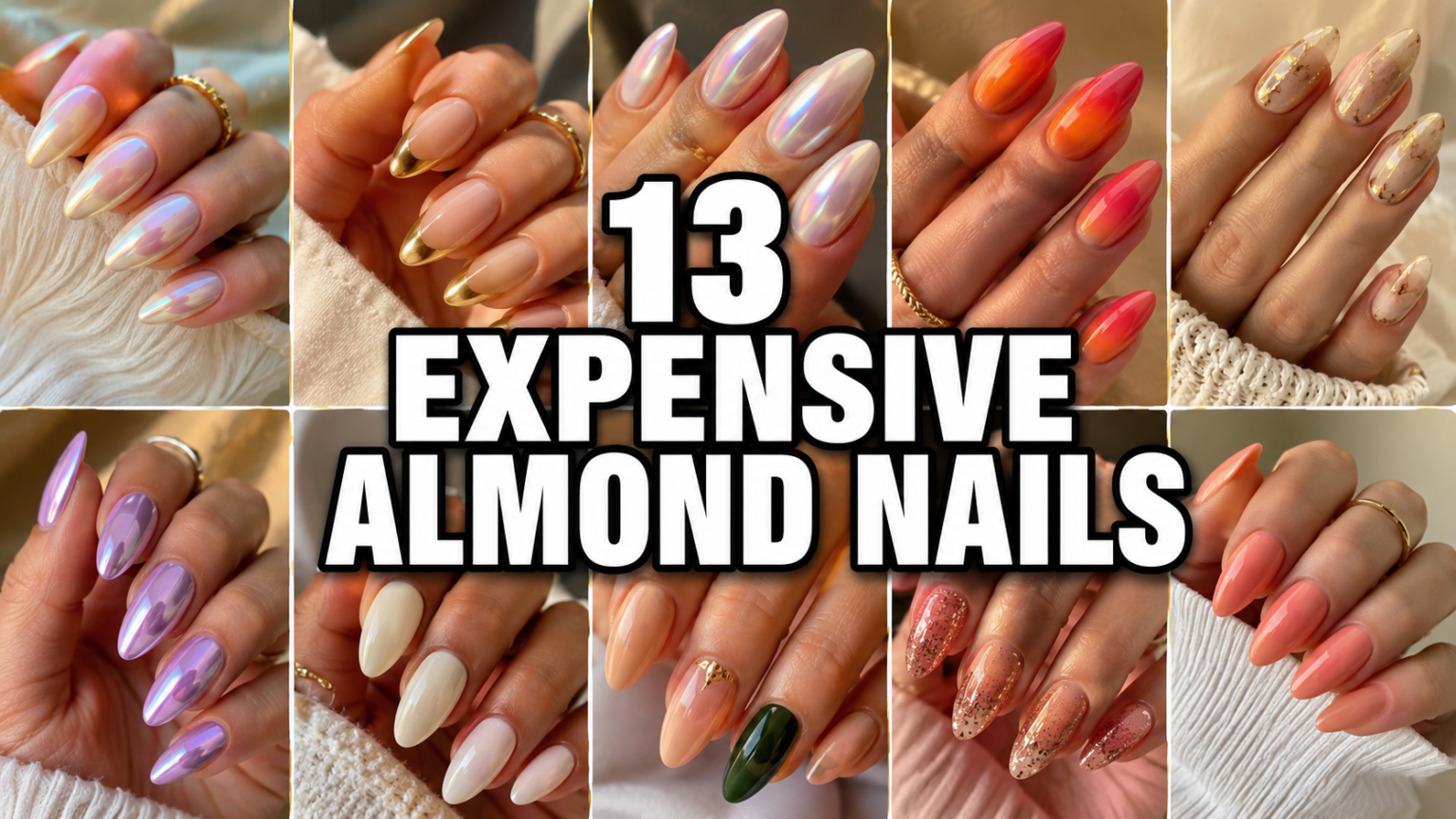 13 Almond Summer Nail Inspo Ideas That Look Expensive