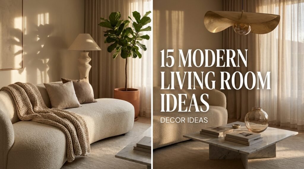 15 Modern Living Room Decor Ideas That Look Straight Out of Pinterest
